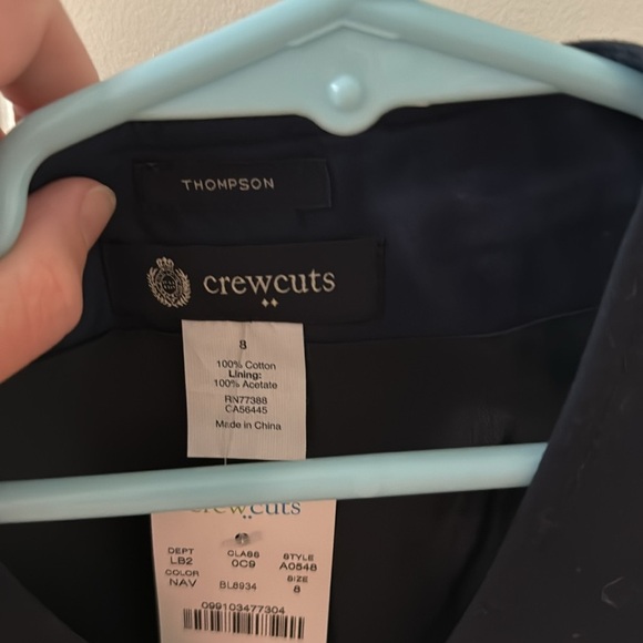 Crew Cuts Vest 8 Navy - Picture 2 of 5